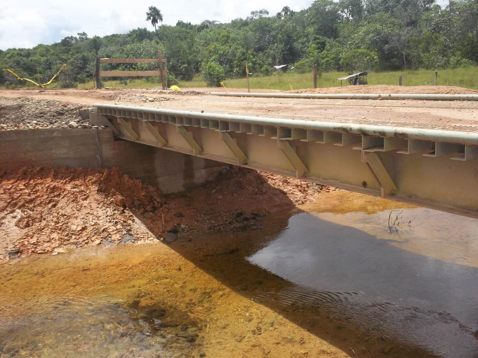 Puentes y Carreteras/Construcción Puente Puente Fijo Vía Acceso Llano 10