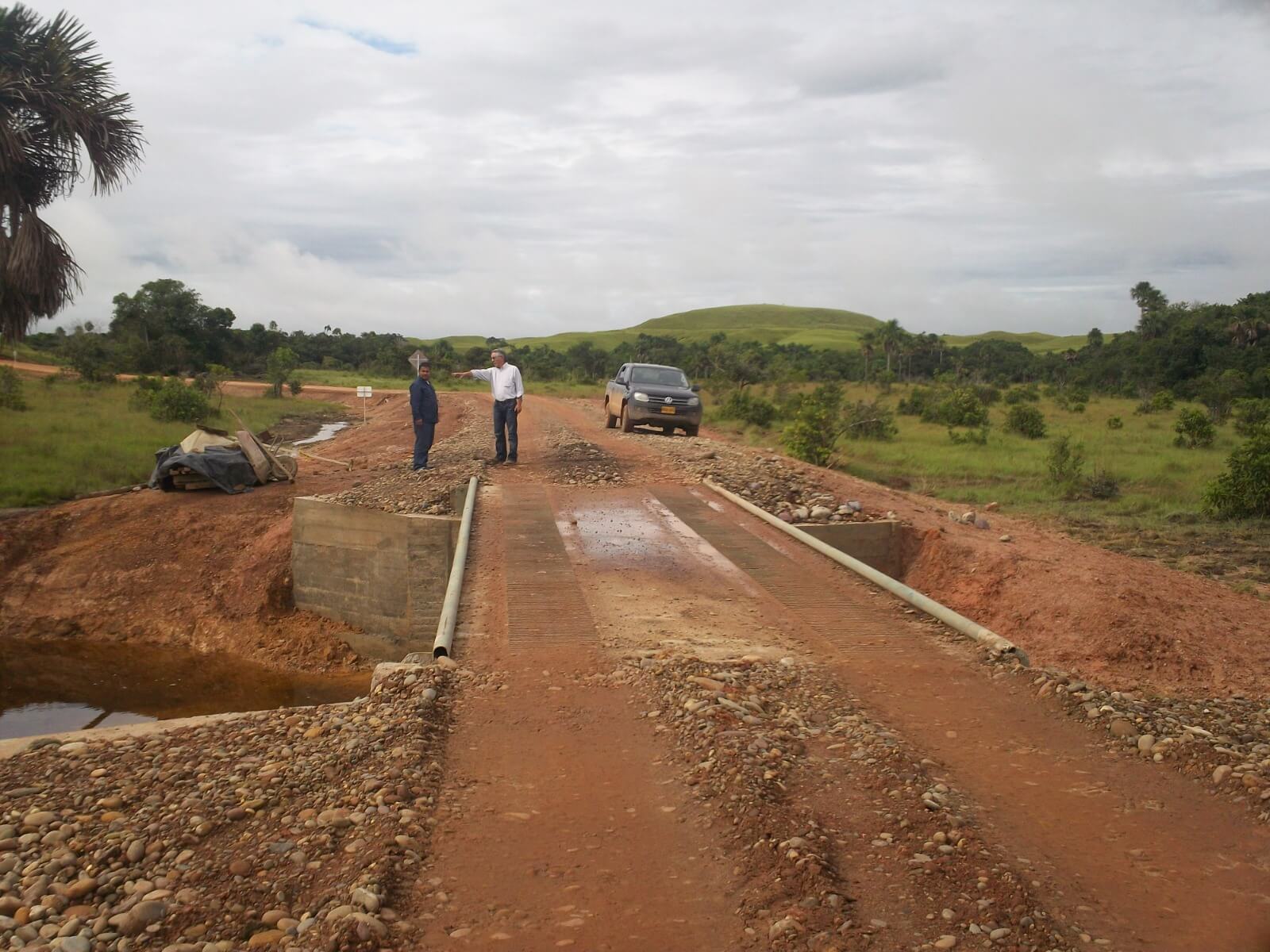 Puentes y Carreteras/Construcción Puente Puente Fijo Vía Acceso Llano 12