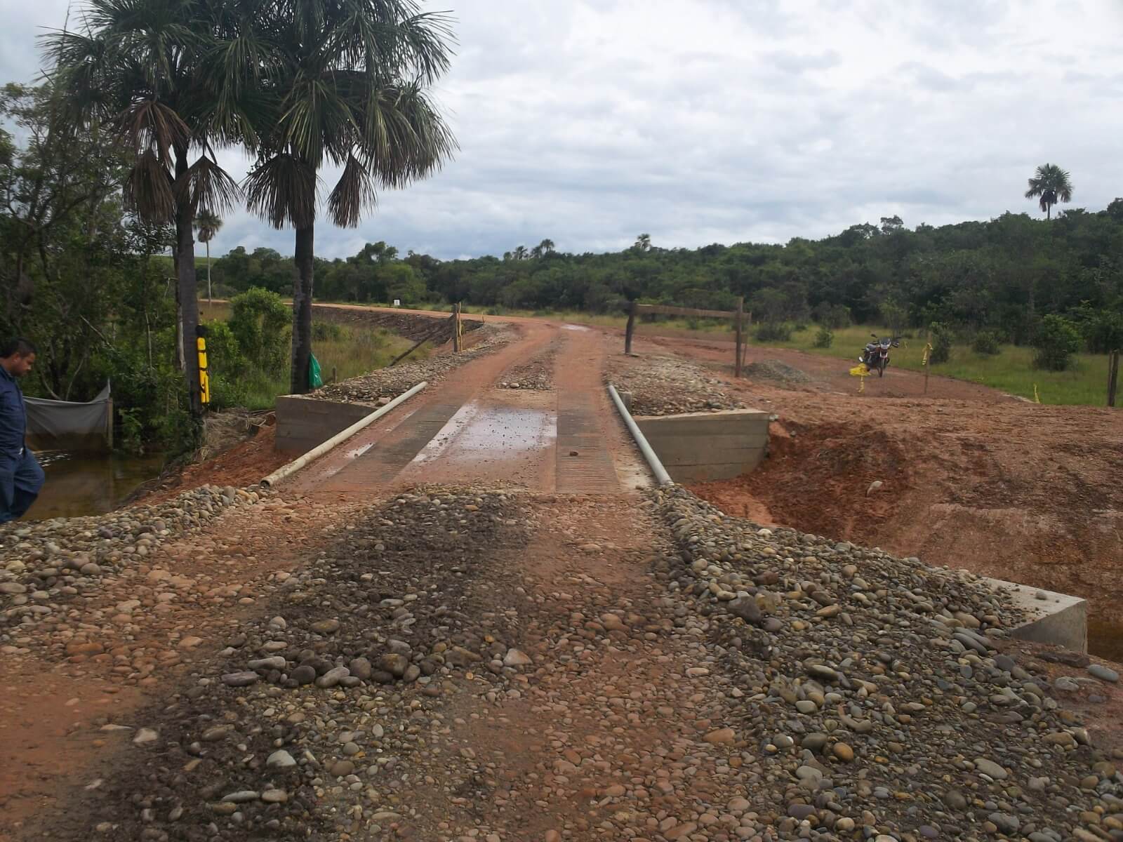 Puentes y Carreteras/Construcción Puente Puente Fijo Vía Acceso Llano 3